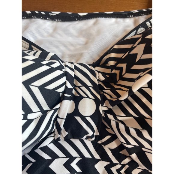 CAPTIVA + Bleu Rod Tankini Black And White Size 3XD - Picture 4 of 11